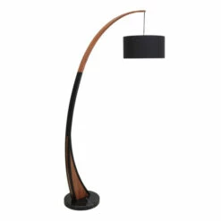 Brand new 🛒 Carson Carrington Fagersta Walnut Wood/ Marble Floor Lamp 👏 -Carson Carrington Sales unnamed file 1000