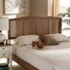New ⭐ Carson Carrington Ugglom Wood And Synthetic Rattan Headboard ✔️ -Carson Carrington Sales unnamed file 1038