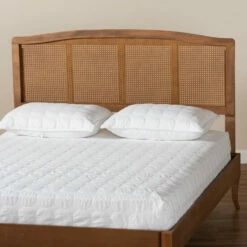 New ⭐ Carson Carrington Ugglom Wood And Synthetic Rattan Headboard ✔️ -Carson Carrington Sales unnamed file 1043