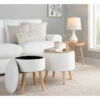 Discount 🥰 Carson Carrington Astrid Storage Ottoman With Matching Stool Cream 🎁 -Carson Carrington Sales unnamed file 1080