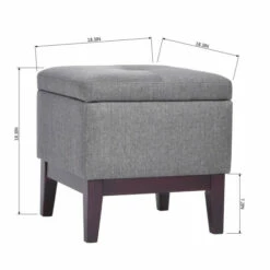 Best deal ⌛ Carson Carrington Ickornetorp Tufted Fabric Grey Storage Ottoman Beige 😍 -Carson Carrington Sales unnamed file 1098