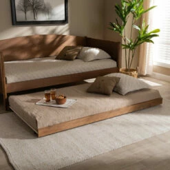 Budget 👏 Carson Carrington Daikanvik Modern And Contemporary Trundle Bed 👏