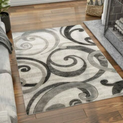 Cheapest ⭐ Carson Carrington Ubbarp Living Room Bedroom Soft Area Rug 208 Silver Turquoise 😍