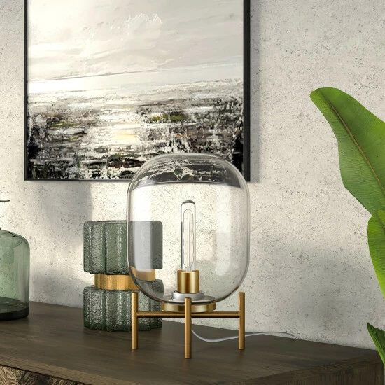 Buy 🥰 Carson Carrington Sagen Glass And Brass Table Lamp 🤩 3 Buy 🥰 Carson Carrington Sagen Glass And Brass Table Lamp 🤩