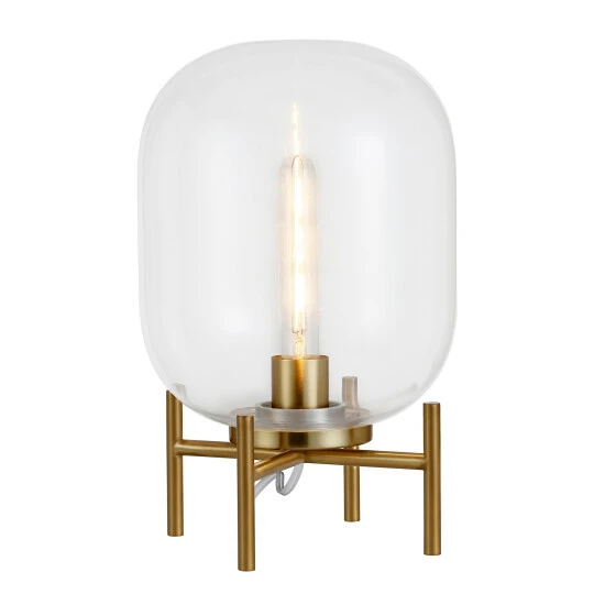 Buy 🥰 Carson Carrington Sagen Glass And Brass Table Lamp 🤩 5 Buy 🥰 Carson Carrington Sagen Glass And Brass Table Lamp 🤩 - Image 3