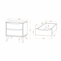 Outlet 🥰 Carson Carrington Bodo Mid-century Modern 2-drawer Nightstand Black 🤩 14 Outlet 🥰 Carson Carrington Bodo Mid-century Modern 2-drawer Nightstand Black 🤩 -Carson Carrington Sales unnamed file 1199