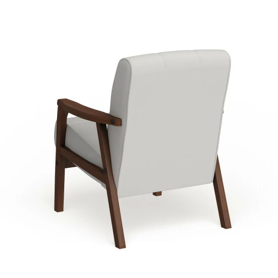 Best Sale ๐คฉ Carson Carrington Karkkila Mid Century White Faux Leather Chair ๐ 8 Best Sale ๐คฉ Carson Carrington Karkkila Mid Century White Faux Leather Chair ๐ - Image 6