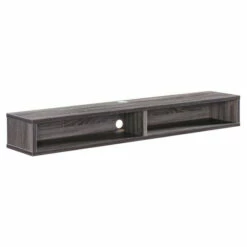 Hot Sale ⌛ Carson Carrington Rydstorp 60-inch 2-shelf Wall-mounted TV Console Weathered Oak ❤️ -Carson Carrington Sales unnamed file 121