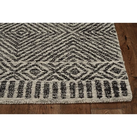 Buy 🧨 Carson Carrington Rodan Hand-Tufted Geometric Diamond Rug ⭐ 4 Buy 🧨 Carson Carrington Rodan Hand-Tufted Geometric Diamond Rug ⭐ - Image 2