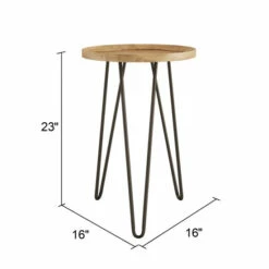 Discount 🌟 Carson Carrington Idanas Round Accent Table 🤩 -Carson Carrington Sales unnamed file 1278