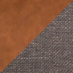 Budget 🎉 Carson Carrington Viktorp Industrial Two-Tone Chair (Set Of 2) Brown Faux Leather/grey Fabric 🤩 -Carson Carrington Sales unnamed file 1292