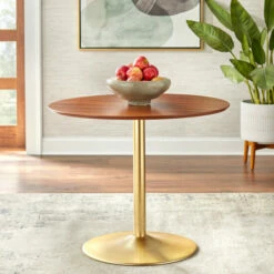Top 10 👏 Carson Carrington Klemens Round Dining Table White/gold 😍 -Carson Carrington Sales unnamed file 13