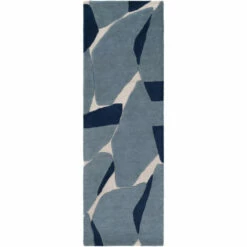 Best deal 🤩 Carson Carrington Odder Hand-tufted Abstract Wool Area Rug Navy 👏 -Carson Carrington Sales unnamed file 1315