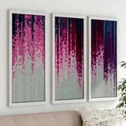 Wholesale 😀 Carson Carrington Mark Lawrence 'John 15 13 Max' Framed Plexiglass 3-piece Wall Art Set 🔔