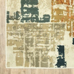 Discount ✨ Carson Carrington Igelosa Distressed Patchwork Orange/Grey Area Rug 🎁 -Carson Carrington Sales unnamed file 1412