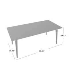 Coupon 🔔 Carson Carrington Dattolo Rectangular Dining Table Black/natural 🛒 -Carson Carrington Sales unnamed file 1469