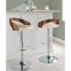 Budget 💯 Carson Carrington Stavanger Adjustable Bar Stool (Set Of 2) White Pu/zebra Wood/black Oval 😀 -Carson Carrington Sales unnamed file 1497