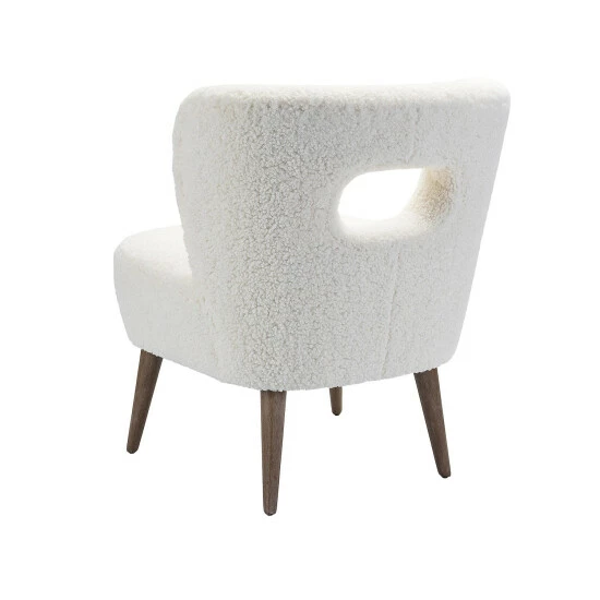 Best Sale โญ Carson Carrington Ullna Lambskin Sherpa Upholstery Barrel Chair Ivory ๐ 7 Best Sale โญ Carson Carrington Ullna Lambskin Sherpa Upholstery Barrel Chair Ivory ๐ - Image 5