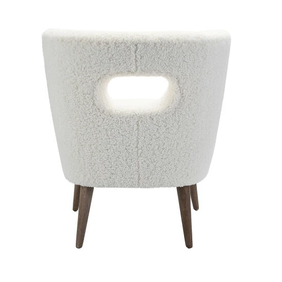 Best Sale โญ Carson Carrington Ullna Lambskin Sherpa Upholstery Barrel Chair Ivory ๐ 8 Best Sale โญ Carson Carrington Ullna Lambskin Sherpa Upholstery Barrel Chair Ivory ๐ - Image 6