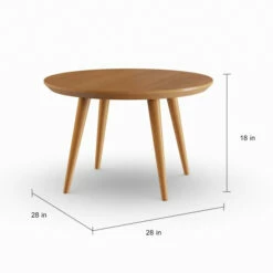 Best Pirce ❤️ Carson Carrington Olgod Mid-century Cherry Round Coffee Table 👍 -Carson Carrington Sales unnamed file 1589