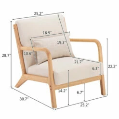 Brand new 🌟 Carson Carrington Kaarnevaara Upholstered Accent Chair Orange 😀 -Carson Carrington Sales unnamed file 1596