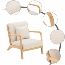 Brand new 🌟 Carson Carrington Kaarnevaara Upholstered Accent Chair Orange 😀 -Carson Carrington Sales unnamed file 1597