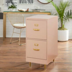 Best deal ❤️ Carson Carrington Erfjord 2-drawer File Cabinet Blush Pink 👍 -Carson Carrington Sales unnamed file 16