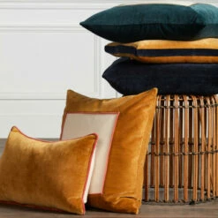 Cheap 👍 Carson Carrington Odelas Solid Lumbar Pillow Gold/cream 😉 -Carson Carrington Sales unnamed file 1636