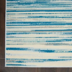 Outlet 🧨 Carson Carrington Molle Abstract Area Rug Aqua/white 🛒 -Carson Carrington Sales unnamed file 1742