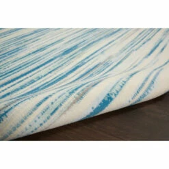 Outlet 🧨 Carson Carrington Molle Abstract Area Rug Aqua/white 🛒 -Carson Carrington Sales unnamed file 1743