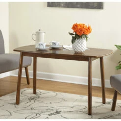 Coupon ⌛ Carson Carrington Skien Walnut/ Rubberwood Dining Table - Walnut ⌛ -Carson Carrington Sales unnamed file 1756