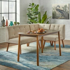 Coupon ⌛ Carson Carrington Skien Walnut/ Rubberwood Dining Table - Walnut ⌛ -Carson Carrington Sales unnamed file 1757