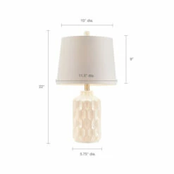 Discount 🔥 Carson Carrington Utena Ivory Table Lamp 😉 -Carson Carrington Sales unnamed file 1776