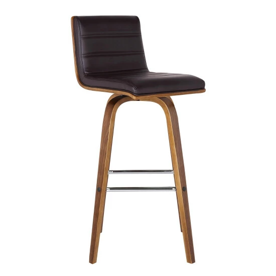 Flash Sale ๐ Carson Carrington Skara Walnut/ Faux-leather 26-inch Swivel Stool Brown ๐งจ 8 Flash Sale ๐ Carson Carrington Skara Walnut/ Faux-leather 26-inch Swivel Stool Brown ๐งจ - Image 6