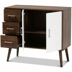 Best Pirce ⭐ Carson Carrington Agnew Mid-century Modern 3-drawer Sideboard Buffet 😉 -Carson Carrington Sales unnamed file 1863