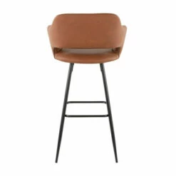 New 🥰 Carson Carrington Vallen Faux Leather Bar Stools (Set Of 2) - N/A Grey 🔔 -Carson Carrington Sales unnamed file 1926