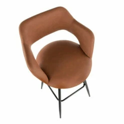 New 🥰 Carson Carrington Vallen Faux Leather Bar Stools (Set Of 2) - N/A Grey 🔔 -Carson Carrington Sales unnamed file 1927