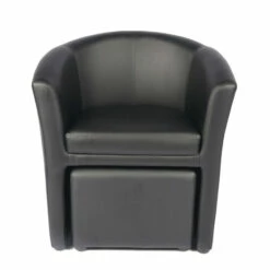Cheapest ⌛ Carson Carrington Junkboda Accent Club Chair With Foot Stool Black 🎁 -Carson Carrington Sales unnamed file 1961