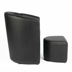 Cheapest ⌛ Carson Carrington Junkboda Accent Club Chair With Foot Stool Black 🎁 -Carson Carrington Sales unnamed file 1963