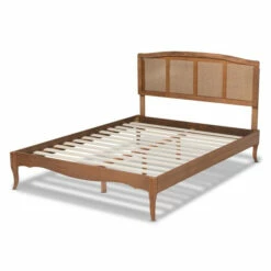 Cheapest 🧨 Carson Carrington Banga Wood And Synthetic Rattan Platform Bed 🌟 -Carson Carrington Sales unnamed file 1980