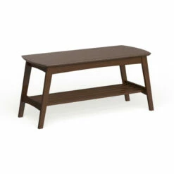 New 🧨 Carson Carrington Karkkila Mid-Century Modern Scandinavian Style Dark Walnut Coffee Table ✨ -Carson Carrington Sales unnamed file 2028