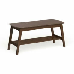 New 🧨 Carson Carrington Karkkila Mid-Century Modern Scandinavian Style Dark Walnut Coffee Table ✨ -Carson Carrington Sales unnamed file 2031