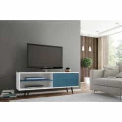 Wholesale 🤩 Carson Carrington Sortland Wooden Modern TV Stand White/rustic Brown 🥰 -Carson Carrington Sales unnamed file 2056