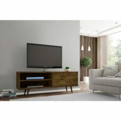 Wholesale 🤩 Carson Carrington Sortland Wooden Modern TV Stand White/rustic Brown 🥰 -Carson Carrington Sales unnamed file 2058
