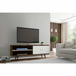 Wholesale 🤩 Carson Carrington Sortland Wooden Modern TV Stand White/rustic Brown 🥰 -Carson Carrington Sales unnamed file 2059