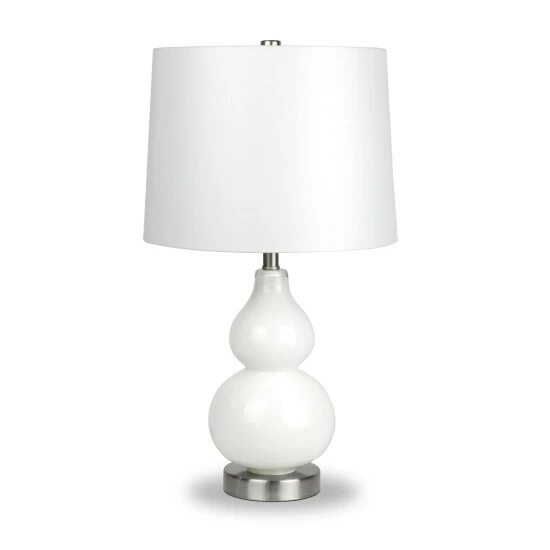 Top 10 😍 Carson Carrington Sadjem Double Gourd White Table Lamp 😉 5 Top 10 😍 Carson Carrington Sadjem Double Gourd White Table Lamp 😉 - Image 3
