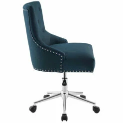 Brand new 🧨 Carson Carrington Lagefors Tufted Swivel Upholstered Fabric Office Chair Teal 👏 -Carson Carrington Sales unnamed file 2079