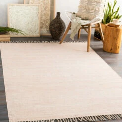 Cheap 🎁 Carson Carrington Ivarsbyn Handmade Moroccan Cotton Area Rug Coral 👏
