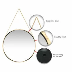 Promo ๐ Carson Carrington Kabbo Gold Mirror - 17.5 X 1.75 X 17.5 ๐ 14 Promo ๐ Carson Carrington Kabbo Gold Mirror - 17.5 X 1.75 X 17.5 ๐ -Carson Carrington Sales unnamed file 2098