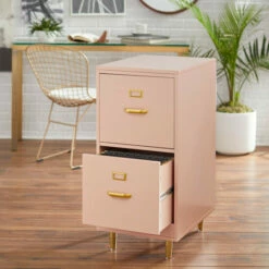 Best deal ❤️ Carson Carrington Erfjord 2-drawer File Cabinet Blush Pink 👍 -Carson Carrington Sales unnamed file 21